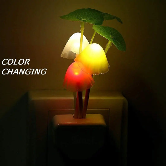 Mushroom Lamp Automatic Sensor Light Multi-Color Changing Best Night Avatar LED Bulbs es7me6-ax