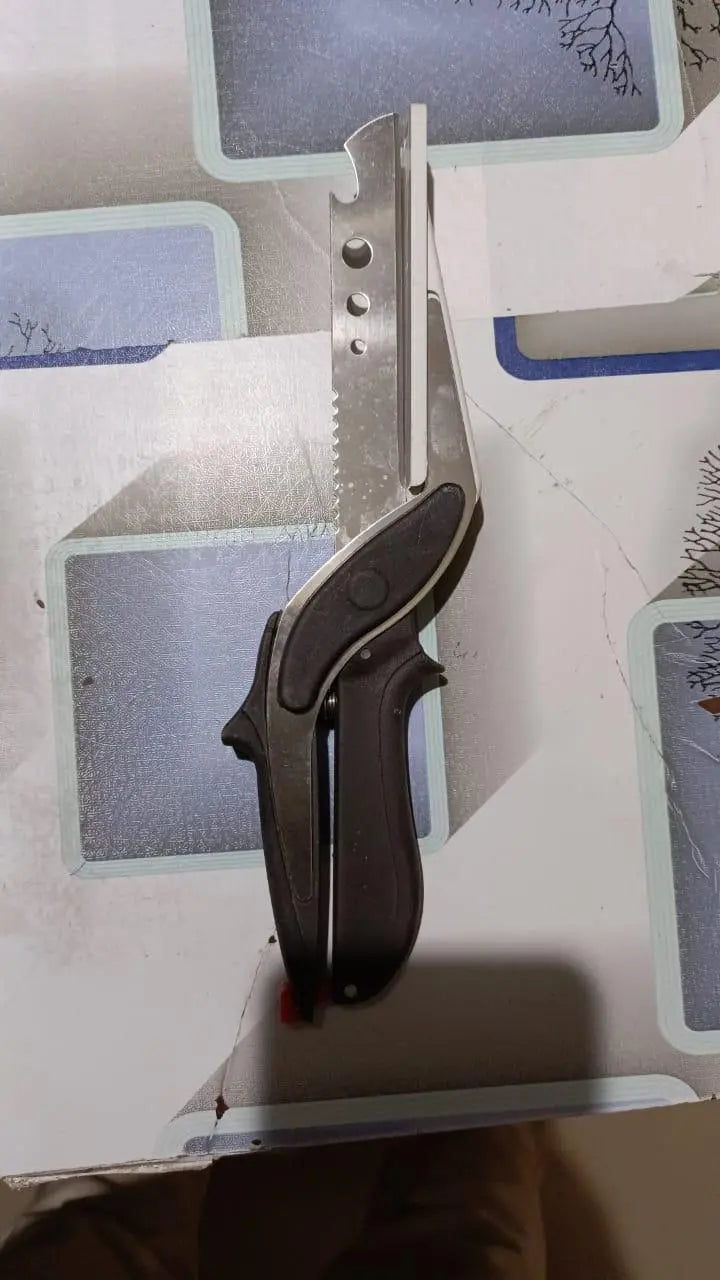 Clever Cutter - 2 in 1 Kitchen Knife / Cleaver Cutters es7me6-ax