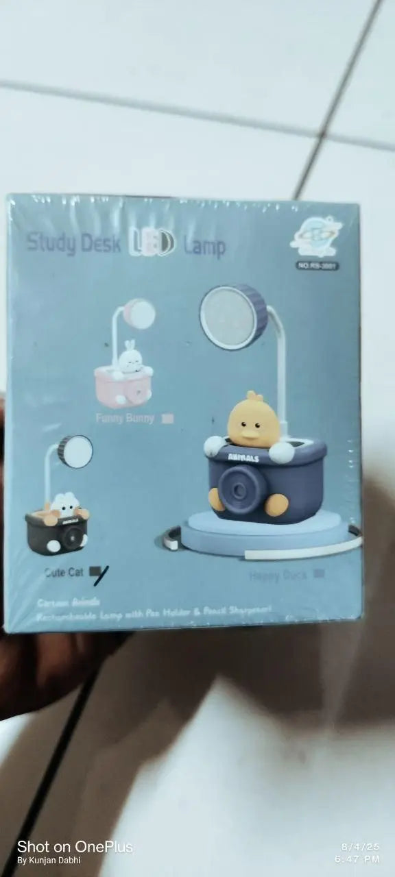 Table Lamp - Desk Lamp with Pen Holder & Sharpener es7me6-ax