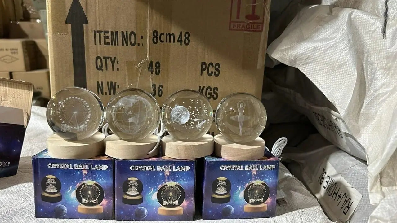 3D Crystal Lamp Ball(Assorted Design) es7me6-ax