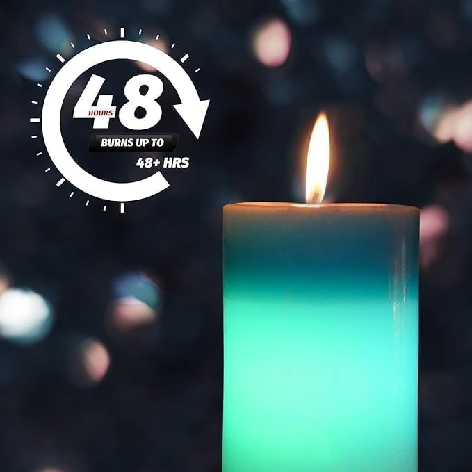Colour Changing Mood Candle – LED Light with Magical Multi-Color Glow es7me6-ax