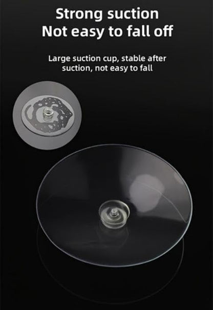 Large Suction Cup Waterproof Bluetooth Speaker – Shower & Outdoor Use