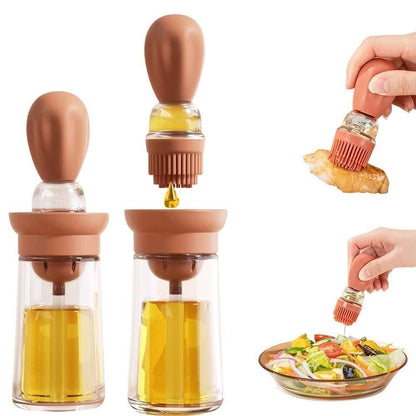 Oil Dispenser & Brush – Cooking Made Easy
