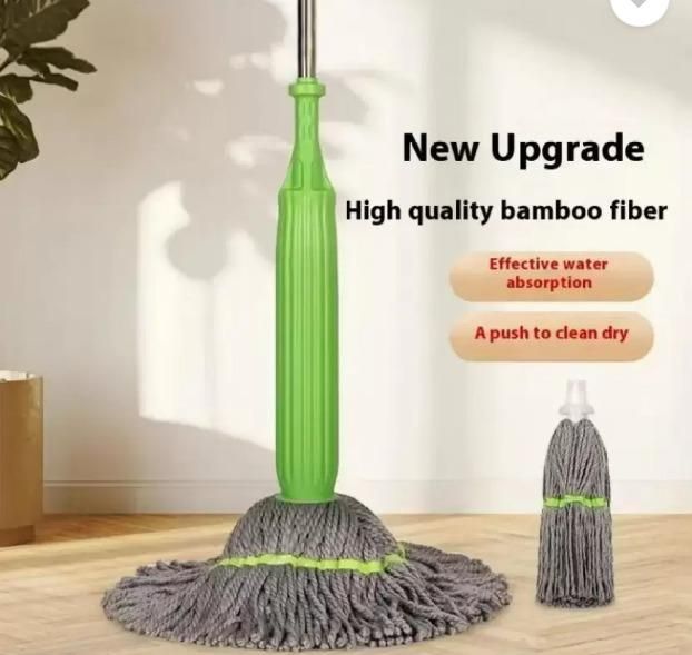 Self-Twisting Water Rotating Mop – 360° Spin Cleaning System
