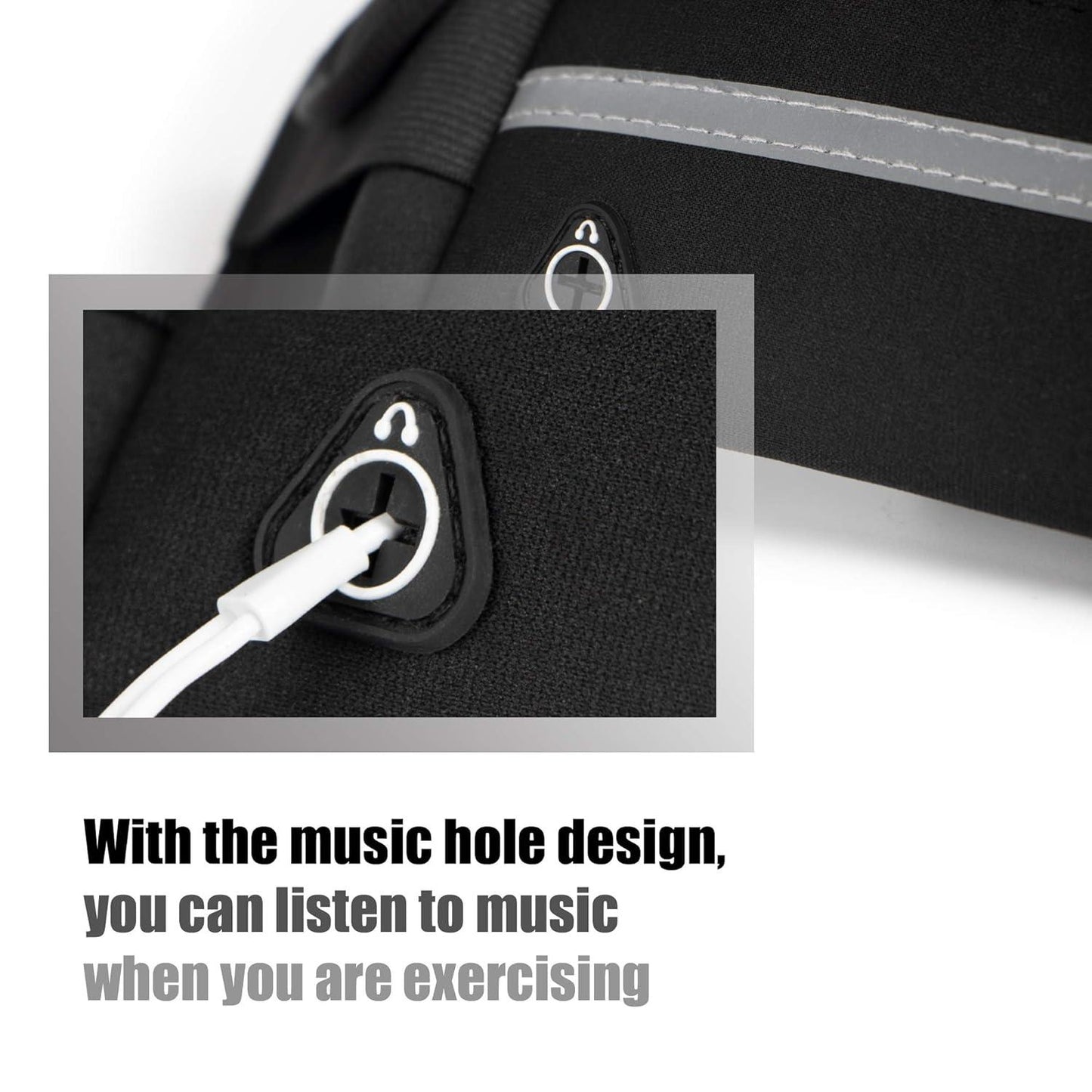 Ultra Light Bounce Fitness Running Belt