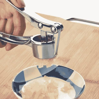 Aluminum Garlic Crusher & Ginger Mincer – Rust‑Free, Manual Press