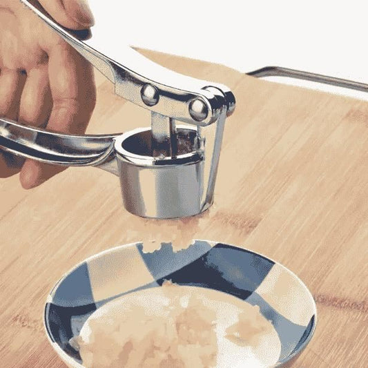 Aluminum Garlic Crusher & Ginger Mincer – Rust‑Free, Manual Press