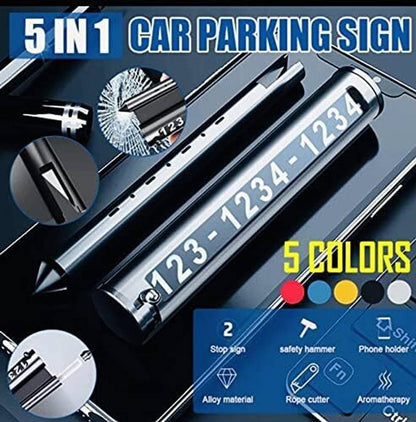 Multipurpose Car Safety Hammer – Window Breaker & Seatbelt Cutter for Emergency Escape