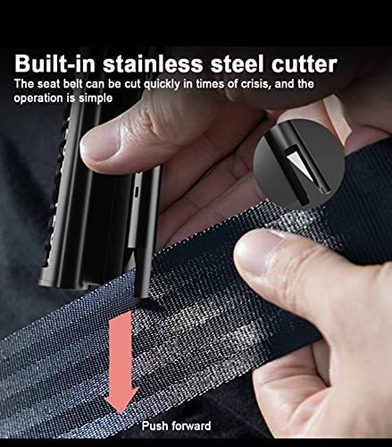 Multipurpose Car Safety Hammer – Window Breaker & Seatbelt Cutter for Emergency Escape