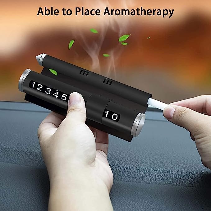 Multipurpose Car Safety Hammer – Window Breaker & Seatbelt Cutter for Emergency Escape