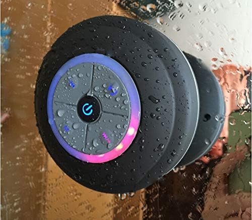 Large Suction Cup Waterproof Bluetooth Speaker – Shower & Outdoor Use