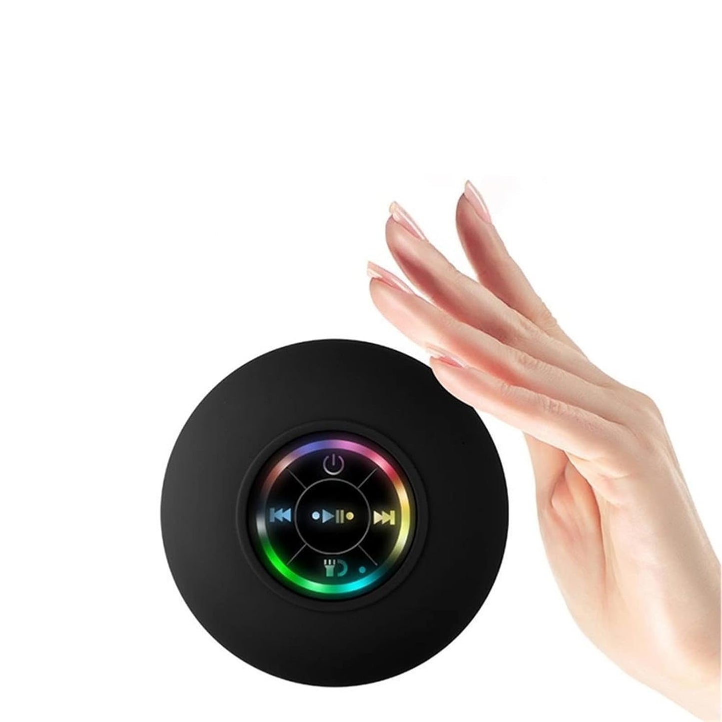 Large Suction Cup Waterproof Bluetooth Speaker – Shower & Outdoor Use