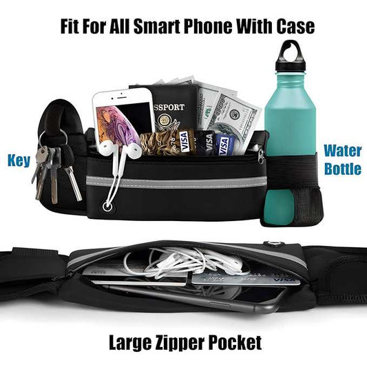 Ultra Light Bounce Fitness Running Belt