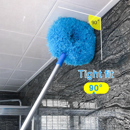 Washable Ceiling Fan Cleaner Duster – Extendable, Reusable & Ultra-Soft Microfiber Head