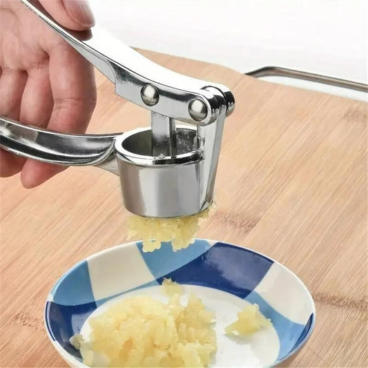 Aluminum Garlic Crusher & Ginger Mincer – Rust‑Free, Manual Press