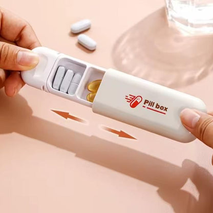 Three-Compartment Small Pill Organizer Box es7me6-ax