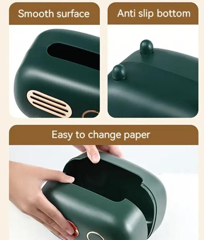 Vintage Radio Tissue Holder – Retro Style Tissue Box for Home & Office
