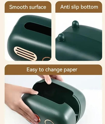 Vintage Radio Tissue Holder – Retro Style Tissue Box for Home & Office
