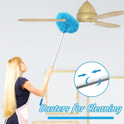 Washable Ceiling Fan Cleaner Duster – Extendable, Reusable & Ultra-Soft Microfiber Head