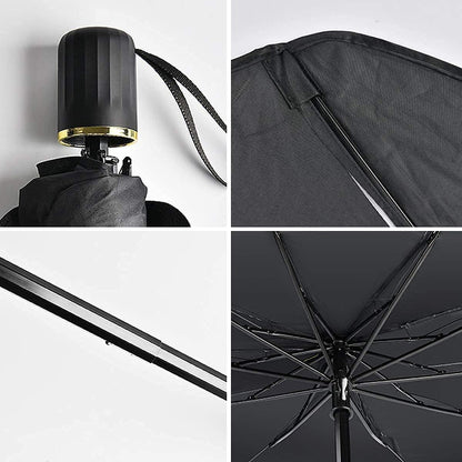 Premium Foldable Car Windshield Sun Shade Umbrella – Heat & UV Shield