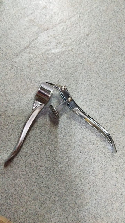 Aluminum Garlic Crusher & Ginger Mincer – Rust‑Free, Manual Press