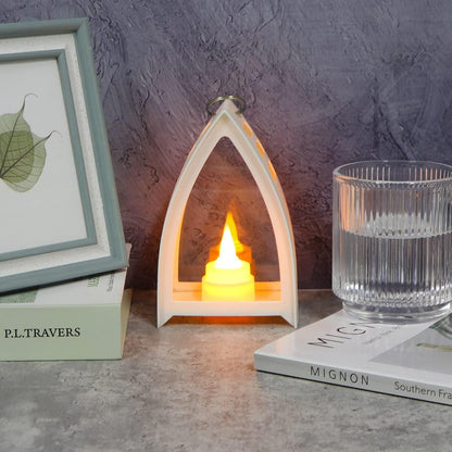 Triangle Hanging Light – Geometric Glow