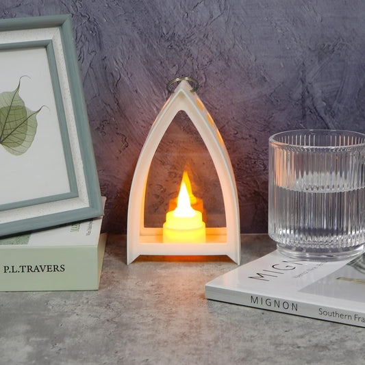 Triangle Hanging Light – Geometric Glow