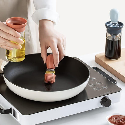 Oil Dispenser & Brush – Cooking Made Easy