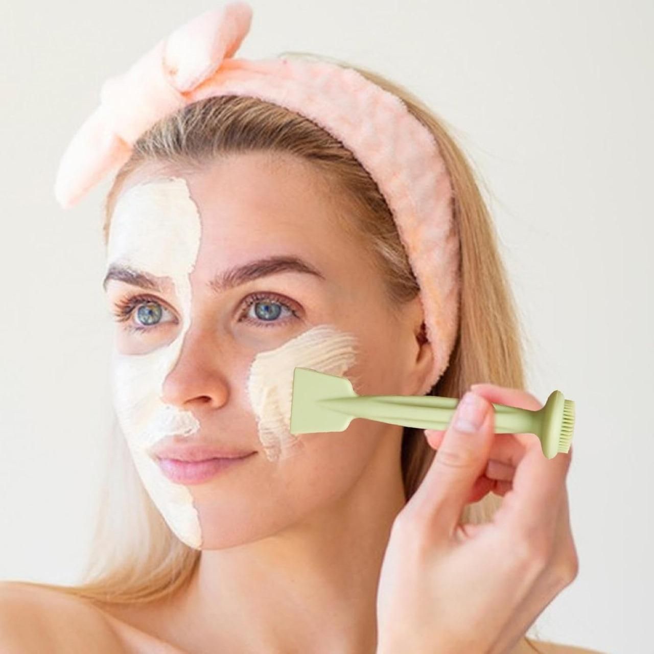 Double Headed Face Cleansing Brush (Pack of 2)