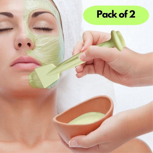 Double Headed Face Cleansing Brush (Pack of 2)