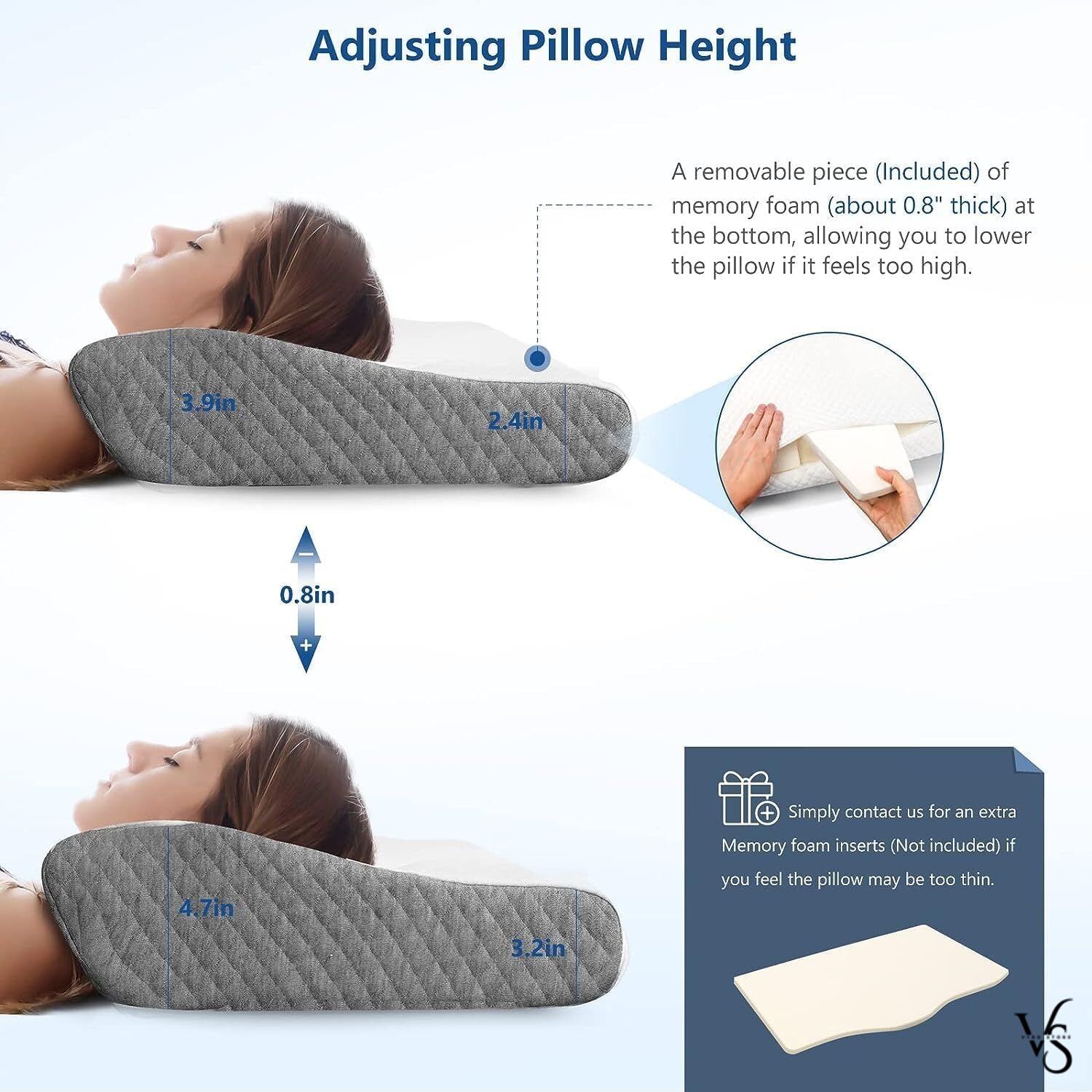 Orthopedic Pillow Neck Slider-Pillow