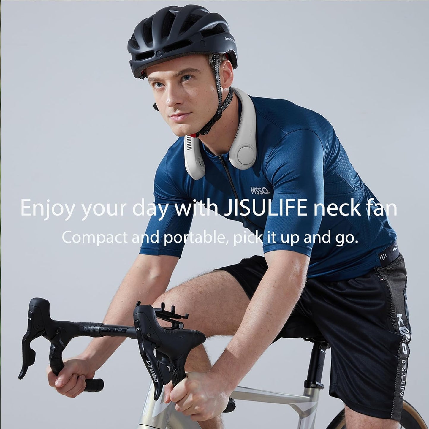 Portable Bladeless Hanging Rechargeable Neck Fan — Hands-Free Cooling