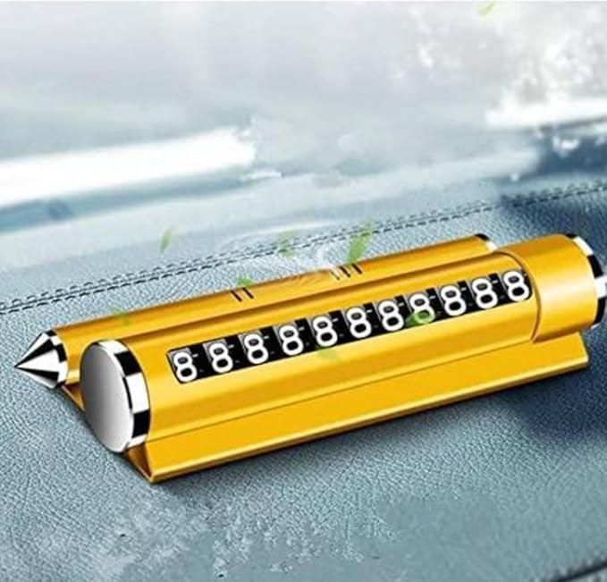 Multipurpose Car Safety Hammer – Window Breaker & Seatbelt Cutter for Emergency Escape