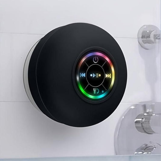 Large Suction Cup Waterproof Bluetooth Speaker – Shower & Outdoor Use