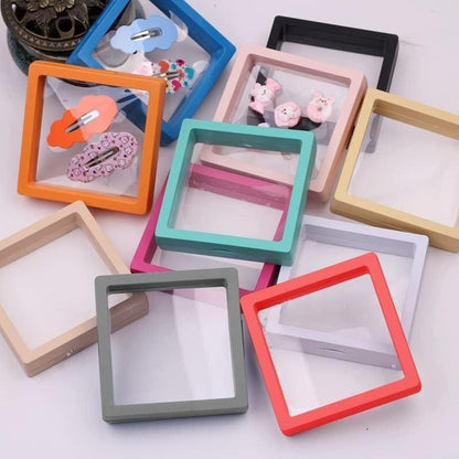 Floating Display Frame Case Set – Jewellery & Keepsake Display (2-Piece)