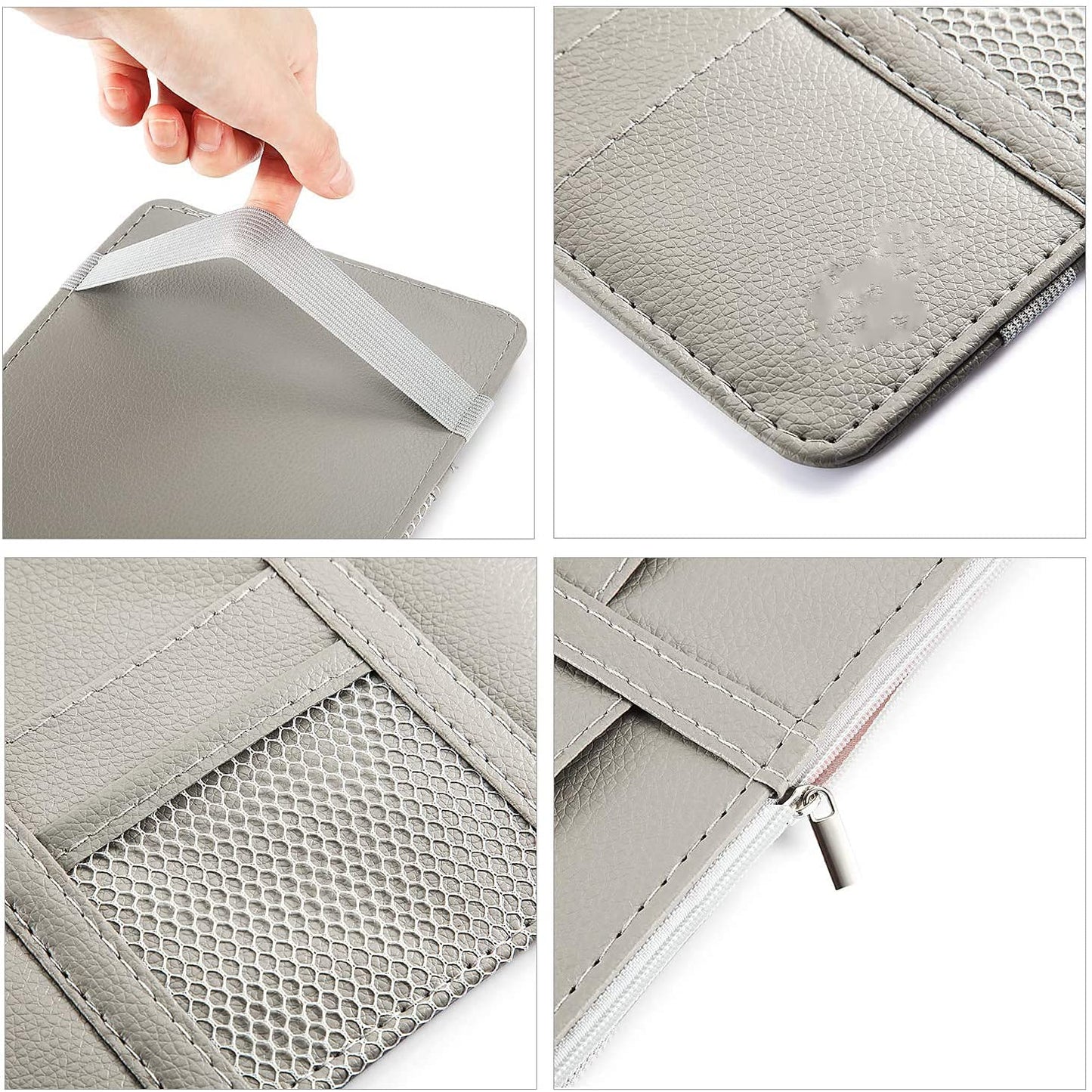 Car Styling Sun Visor Organizer – Multi-Pocket Car Storage Pouch