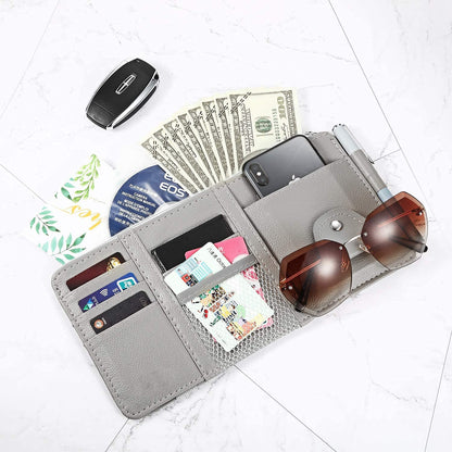 Car Styling Sun Visor Organizer – Multi-Pocket Car Storage Pouch