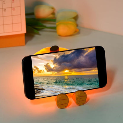Sad Pumpkin Silicone Lamp – Quirky Soft Glow