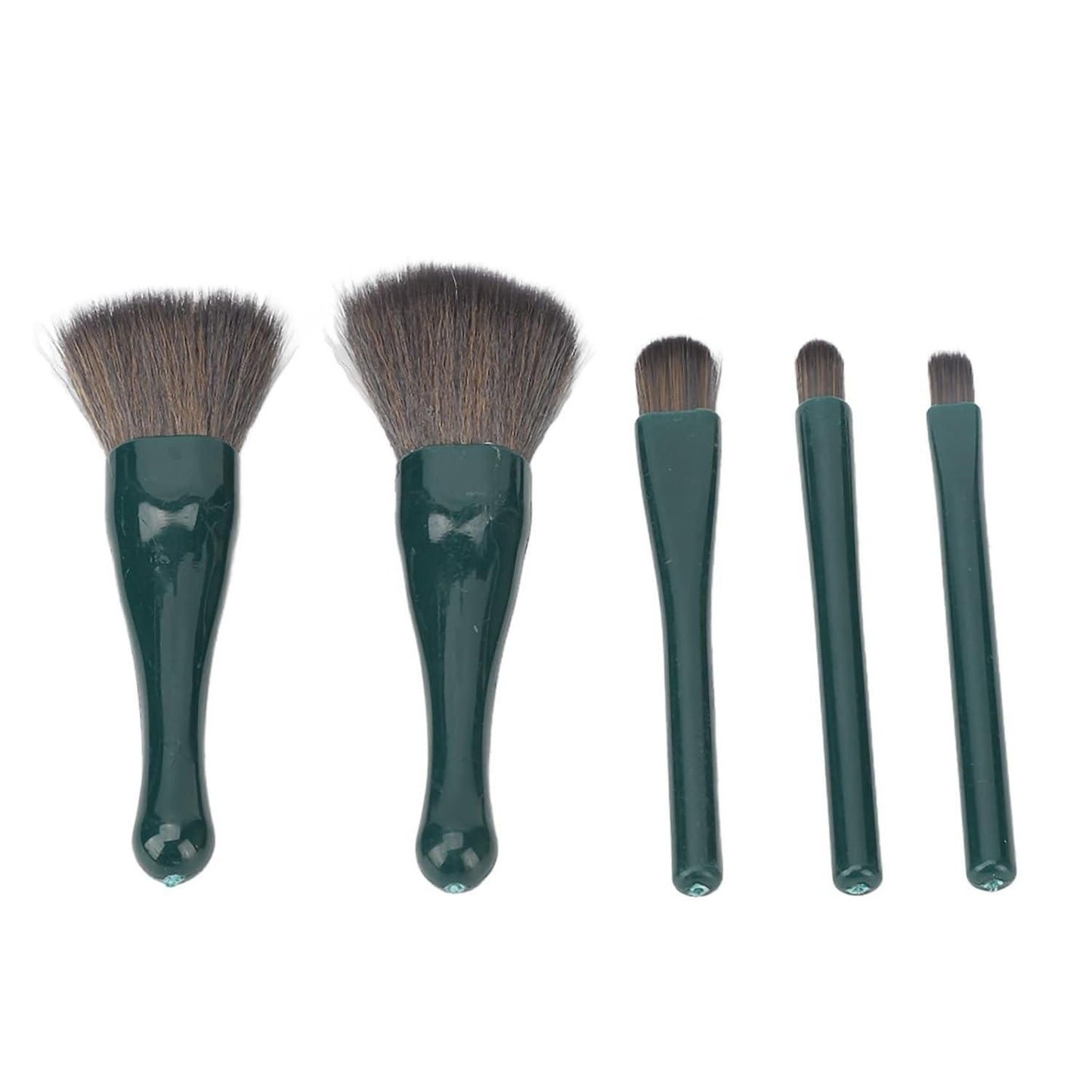 5-Piece Soft Bristle Brush Set + Mirror Case