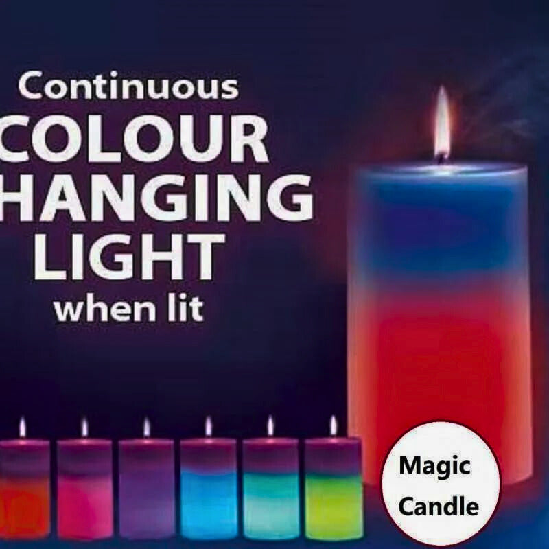 Colour Changing Mood Candle – LED Light with Magical Multi-Color Glow es7me6-ax