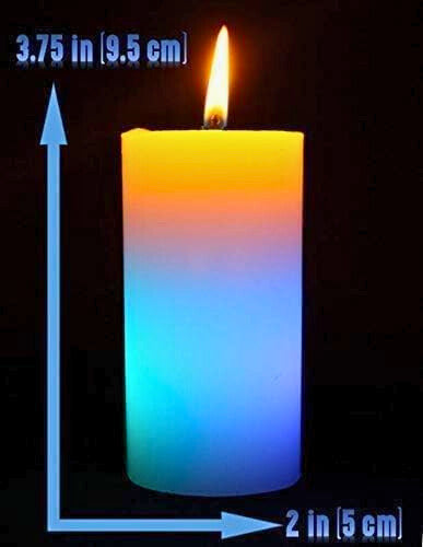 Colour Changing Mood Candle – LED Light with Magical Multi-Color Glow es7me6-ax