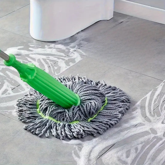 Self-Twisting Water Rotating Mop – 360° Spin Cleaning System