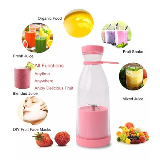Electric Portable Mini Juicer Bottle – Wireless Smoothie Blender
