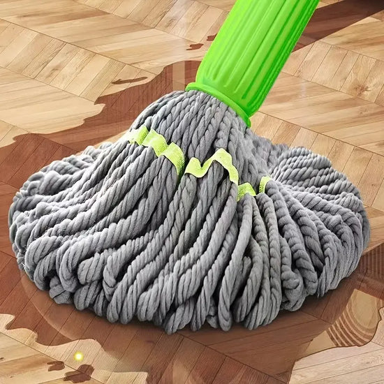 Self-Twisting Water Rotating Mop – 360° Spin Cleaning System