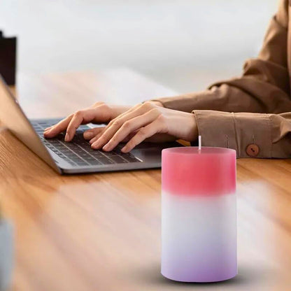 Colour Changing Mood Candle – LED Light with Magical Multi-Color Glow es7me6-ax