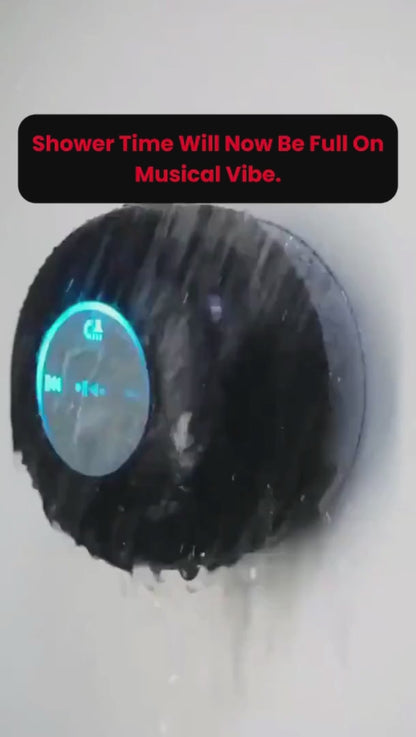 Large Suction Cup Waterproof Bluetooth Speaker – Shower & Outdoor Use