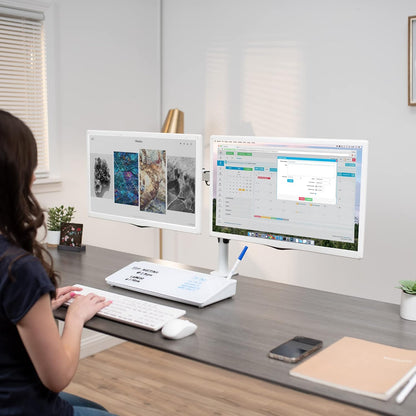 Storage Desk Board – Whiteboard with Hidden Desk Organizer & Device Slot